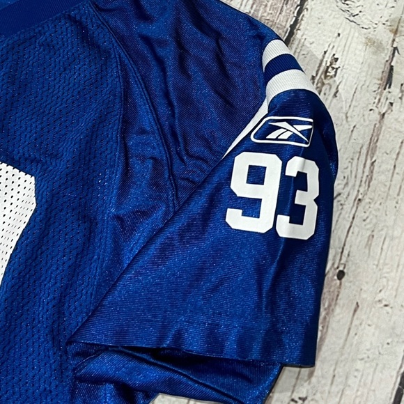 Boys Kids Dwight Freeney #93 Indianapolis Colts NFL Football Reebok Jersey - Picture 3 of 5